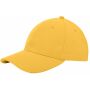 Heavy brushed cap - Donkergeel
