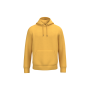 Ecologische uniseks sweater met capuchon Sun Yellow XXS