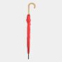 Automatische paraplu LIPSI met fiberglas baleinen rood
