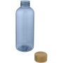 Ziggs 650 ml sportfles van gerecycled plastic - Transparant blauw