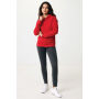 IQONIQ Rila lichtgewicht gerecycled katoen hoodie, rood (XXL)