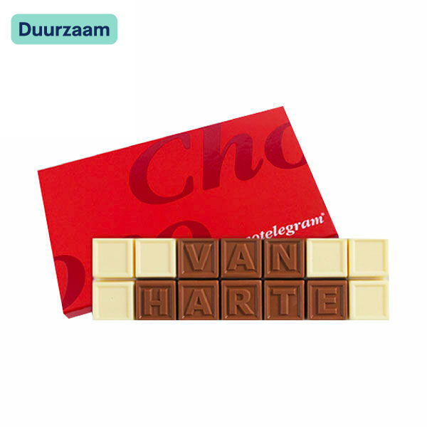 Chocotelegram 14 Van harte Chocotelegram 14 Van harte
