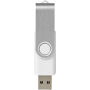 Rotate-basic USB 2GB - Wit/Zilver