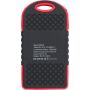 ABS solar powerbank Aurora rood