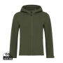 Iqoniq Makalu dames recycled polyester softshell jas, khaki (XL)