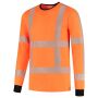 T-shirt RWS Revisible Lange Mouw 103702 Fluor Orange 3XL