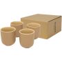 Male 4-piece 90 ml espresso cup - Oatmeal