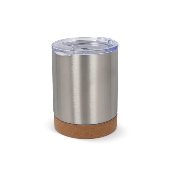 T-ceramic thermomok met deksel Lena 350ml - Zilver