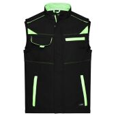 black/lime green