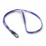Polyester tubulaire keycord met metalen klem