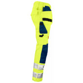 2377 Hi-vis trousers hp geel/navy D092