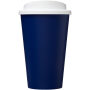 Americano® geïsoleerde beker van 350 ml - Wit/Blauw
