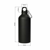 Aluminiumfles "Sporty" 0,6 l mat Aluminiumfles "Sporty" 0,6 l mat