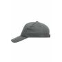 5 Panel Cap Heavy Cotton dark grey one size 5 Panel Cap Heavy Cotton dark grey one size