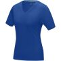 Kawartha biologisch dames t-shirt met korte mouwen - Blauw - M Kawartha biologisch dames t-shirt met korte mouwen - Blauw - M