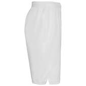 Basketshort voor heren White 4XL