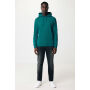 IQONIQ Jasper gerecycled katoen hoodie, verdigris (L)