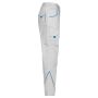 Workwear Pants - COLOR - white/royal 56