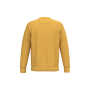 Ecologische uniseks sweater met ronde hals Sun Yellow XXS