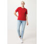 IQONIQ Sierra lichtgewicht gerecycled katoen t-shirt, rood (XL)