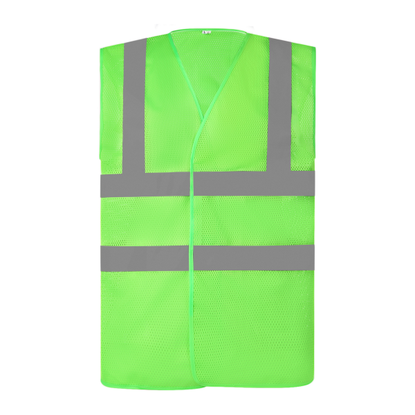 Hoge zichtbaarheid hesje van gaas Lime XXL Hoge zichtbaarheid hesje van gaas Lime XXL