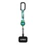 Anti-verlies intrekbare badge reel telefoonhouder met gesublimeerde band