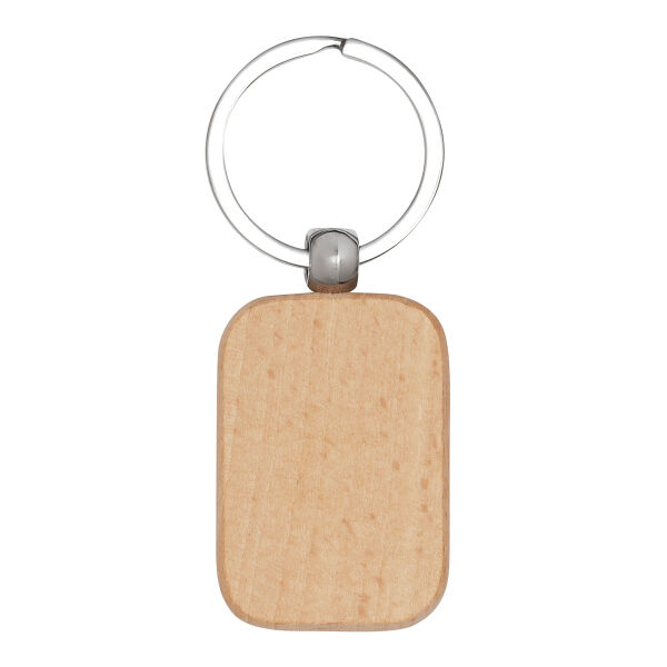 TIMBER - Sleutelhanger bruin, zilver TIMBER - Sleutelhanger bruin, zilver