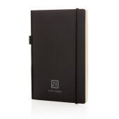 A5 deluxe kraft hardcover notitieboek, zwart