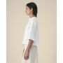 Stella Raya - Het dames cropped T-shirt van gerecycled katoen - XL