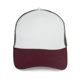 Ivory / Dark Cherry / Organic Khaki