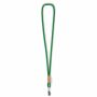 Polyester koord-keycord met bamboe plaatje