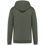 Ecologisch uniseks sweatvest met capuchon Organic Khaki XXS