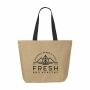 Elegance Bag jute shopper - zwart Elegance Bag jute shopper - zwart