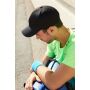 6 Panel Sport Mesh Cap black one size