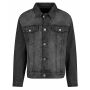 Heavy Ounce Boxy Denim Jacket black washed S Heavy Ounce Boxy Denim Jacket black washed S