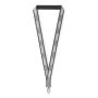 Polyester keycord met reflecterende overlay Polyester keycord met reflecterende overlay