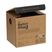 Bellini Mug Black 330 ml mok - zwart
