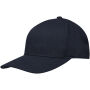 Opal 6 panel Aware™ gerecyclede cap - Marineblauw
