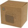 Diya 3W draadloze speaker van gerecycled plastic - Zwart