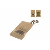 Bloemenzaad vlinder en bijen 4 gram - Bruin