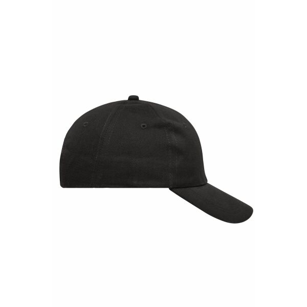 6 Panel Cap Heavy Cotton black one size 6 Panel Cap Heavy Cotton black one size