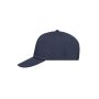 5 Panel Promo Cap Lightly Laminated navy one size
