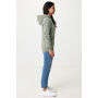 IQONIQ Torres gerecycled katoen hoodie ongeverfd, heather green (XXL)