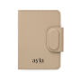 VINGA Baltimore RCS Passport houder met Dual FInder, greige VINGA Baltimore RCS Passport houder met Dual FInder, greige