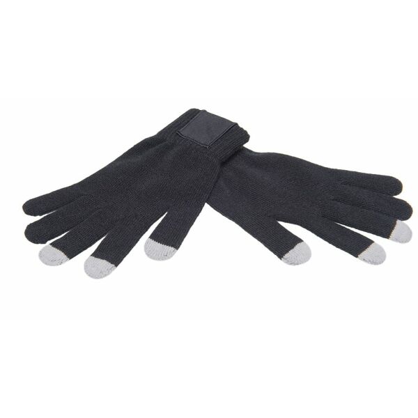 Nilton's Promo touchscreen handschoenen met label
