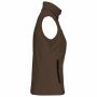 Dames softshell bodywarmer chocolate 4XL