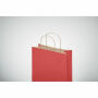 PAPER TONE S - Kleine papieren geschenktas - Rood