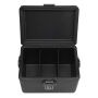 Brisby Koelbox - Frigobox - Coolbox - Auto - Lichtgewicht - Broodtrommel - 12L - 2 Gratis koelelementen van 450ml per stuk - Incl. Dividers Snijplanken - Bieropener - Flesopener - Max. 40 uur isolatie - Zwart