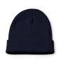 ROSMAL Dubbellaagse beanie gemaakt van duurzaam RPET polyester - donkerblauw