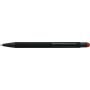 Aluminium rubberen balpen Formentera rood